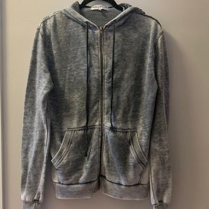 WildFox Zip-Up washed grey